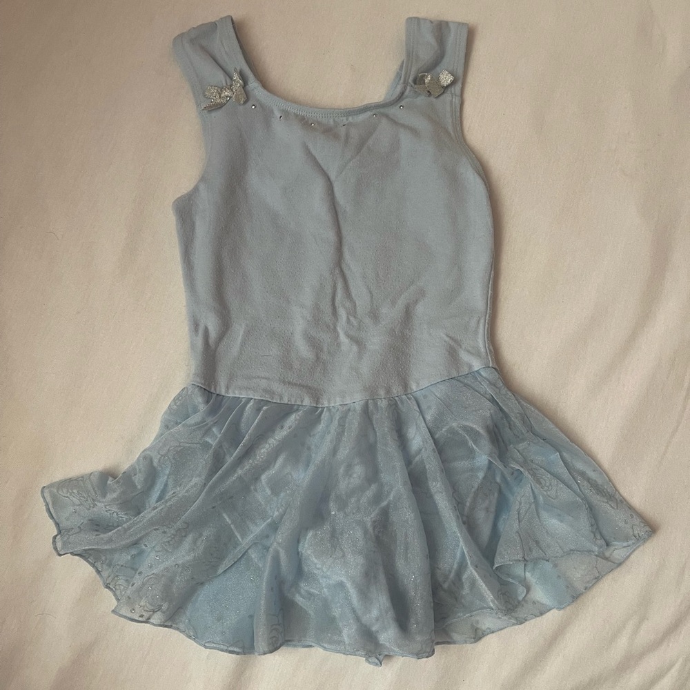 Light blue ballet outfit